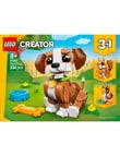 LEGO Creator 3-in-1 Cute Animals: Playful Puppy Dog, 31382 product photo View 15 S