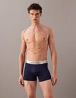 Calvin Klein Engineered Chromatic Trunk, 3-Pack, Peacoat product photo View 03 S