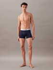 Calvin Klein Engineered Chromatic Trunk, 3-Pack, Peacoat product photo View 04 S