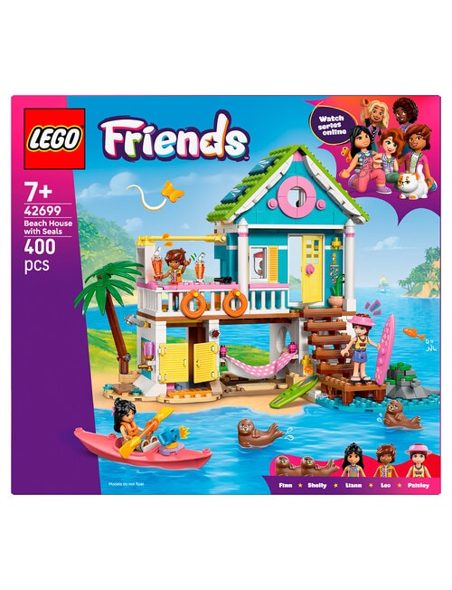 LEGO Friends Beach House with Seals, 42699 product photo View 16 L