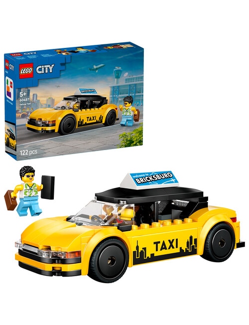 LEGO City City Yellow Taxi, 60487 product photo
