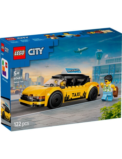 LEGO City City Yellow Taxi, 60487 product photo View 02 L