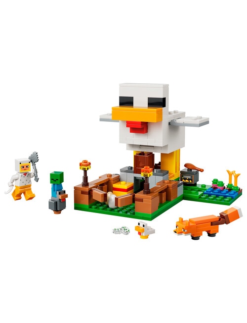 LEGO Minecraft Chicken Farm, 21585 product photo View 02 L