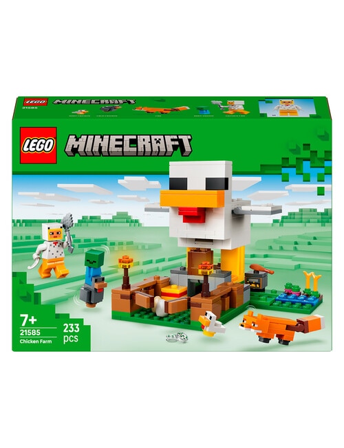 LEGO Minecraft Chicken Farm, 21585 product photo View 03 L