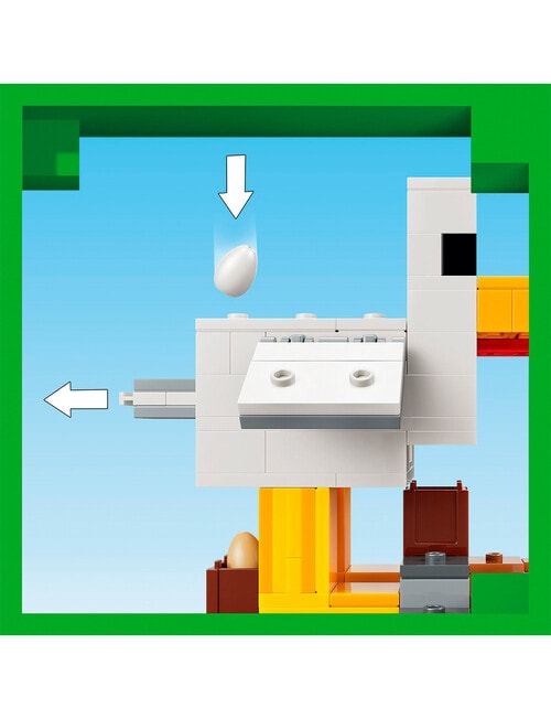 LEGO Minecraft Chicken Farm, 21585 product photo View 05 L