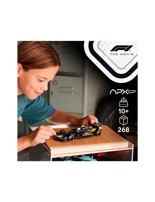 LEGO Speed Champions APXGP Team Race Car from F1&reg; The Movie, 77252 product photo View 10 L