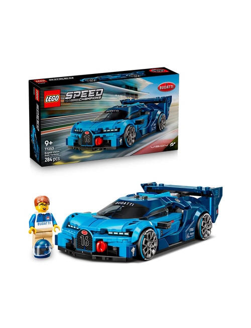 LEGO Speed Champions Bugatti Vision GT Hyper Sports Car, 77253 product photo