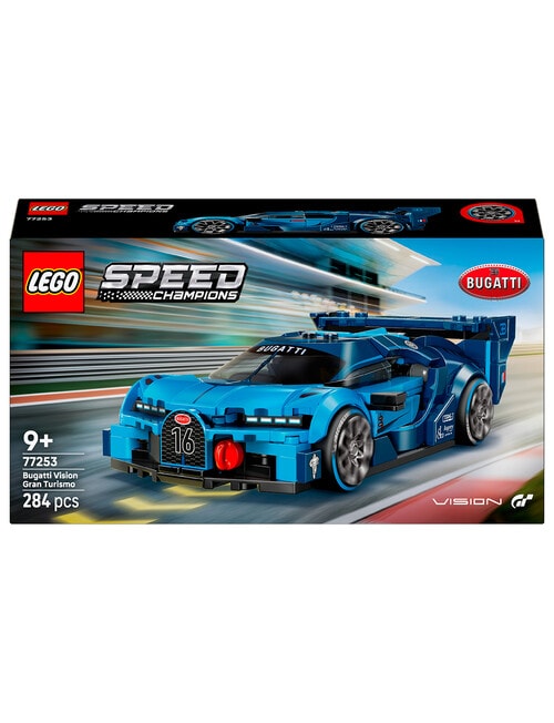 LEGO Speed Champions Bugatti Vision GT Hyper Sports Car, 77253 product photo View 03 L