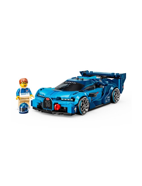 LEGO Speed Champions Bugatti Vision GT Hyper Sports Car, 77253 product photo View 05 L