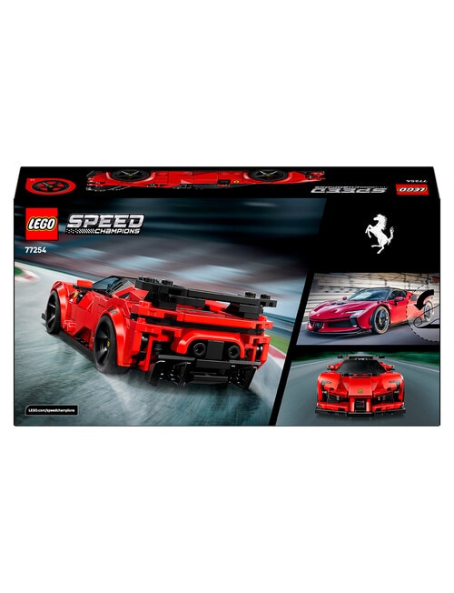 LEGO Speed Champions Ferrari SF90 XX Stradale Sports Car, 77254 product photo View 09 L
