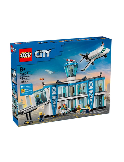 LEGO City Airport with Airplane, 60502 product photo View 15 L