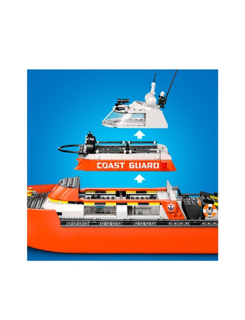 LEGO City Coast Guard Rescue Boat & Helicopter, 60504 product photo View 04 L