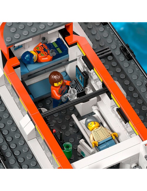 LEGO City Coast Guard Rescue Boat & Helicopter, 60504 product photo View 05 L