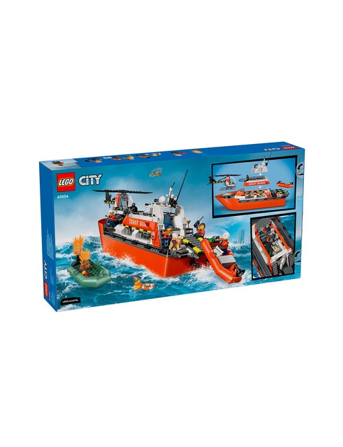 LEGO City Coast Guard Rescue Boat & Helicopter, 60504 product photo View 14 L