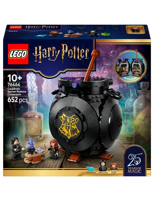 LEGO Harry Potter Cauldron: Secret Potions Classroom, 76464 product photo View 02 L