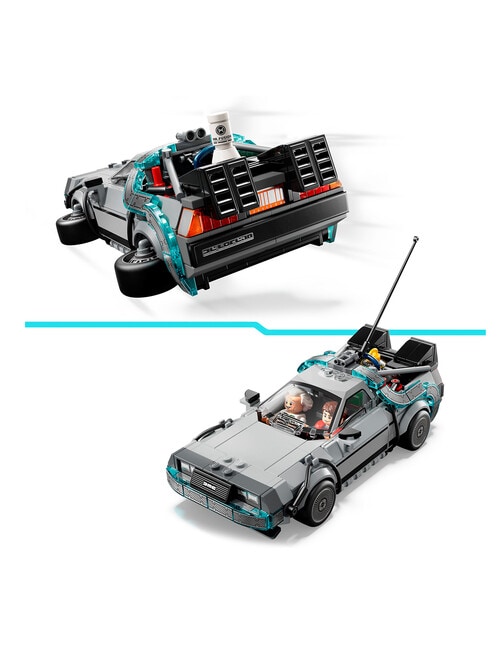 LEGO Speed Champions Time Machine from Back to the Future, 77256 product photo View 07 L