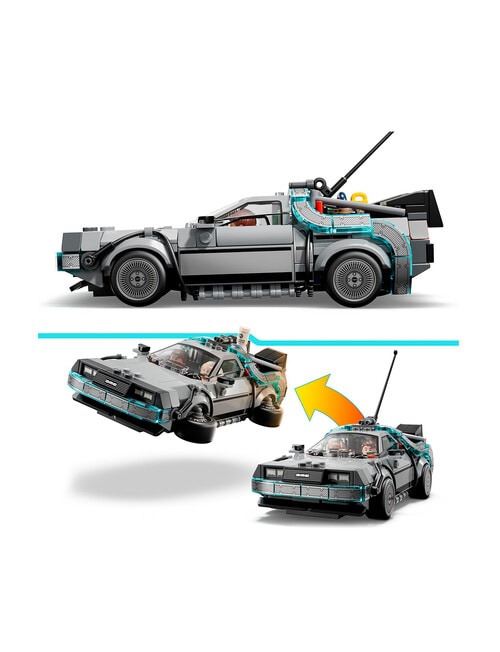 LEGO Speed Champions Time Machine from Back to the Future, 77256 product photo View 08 L