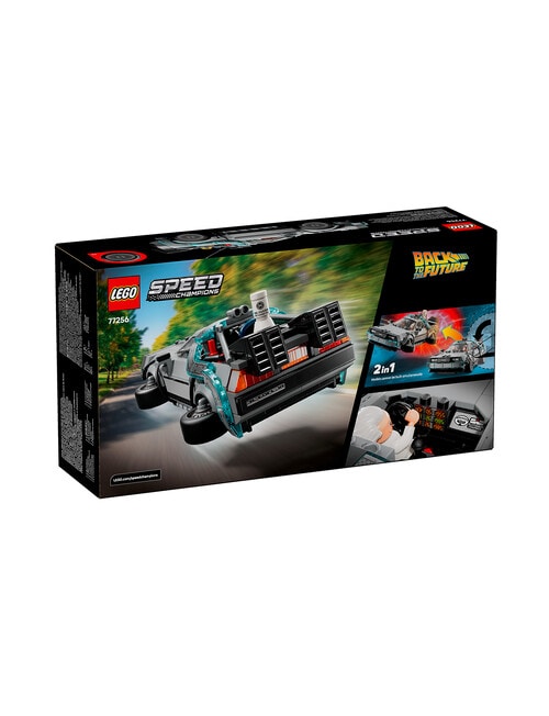 LEGO Speed Champions Time Machine from Back to the Future, 77256 product photo View 15 L