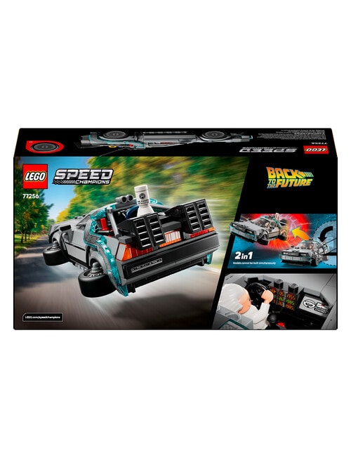 LEGO Speed Champions Time Machine from Back to the Future, 77256 product photo View 16 L