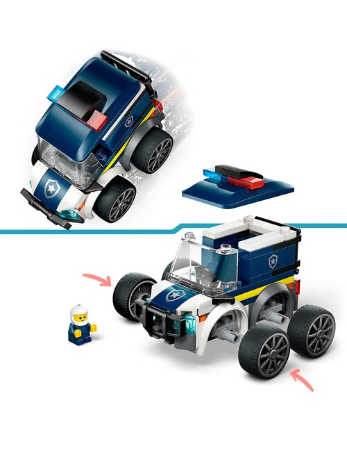 LEGO City Rides, Police Truck, 60481 product photo View 05 L