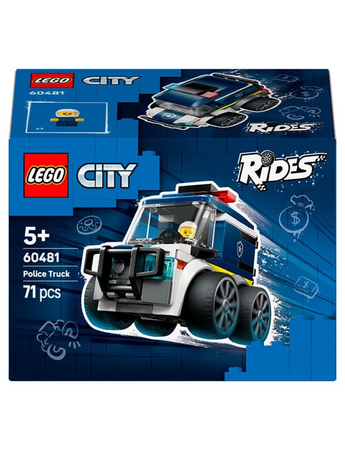 LEGO City Rides, Police Truck, 60481 product photo View 09 L