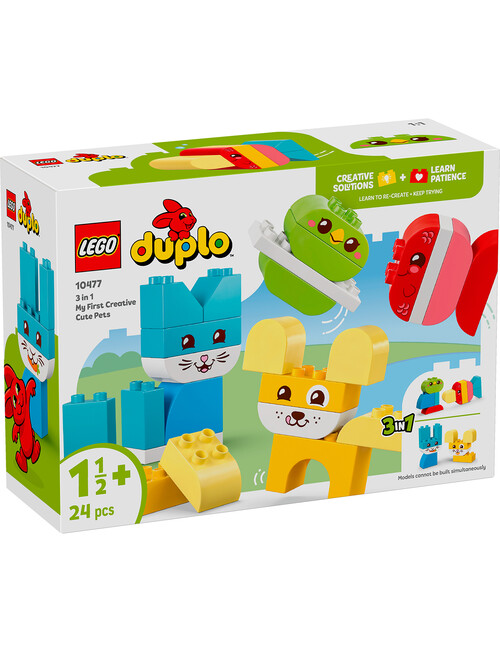 LEGO DUPLO Creative Cute Pets, 10477 product photo View 02 L