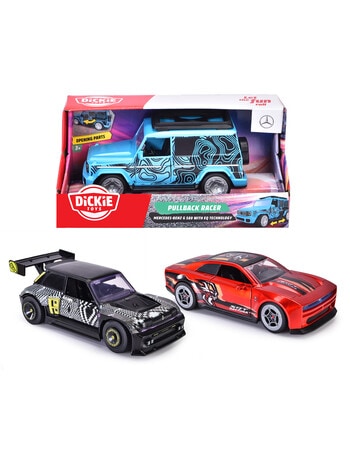 Dickie Pullback Racer, Assorted product photo