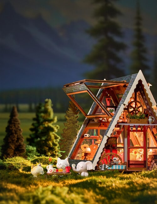 DIY Kits Rolife A-Frame Cabin, DG181 product photo View 02 L