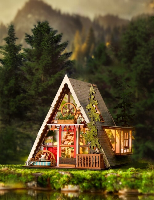 DIY Kits Rolife A-Frame Cabin, DG181 product photo View 03 L