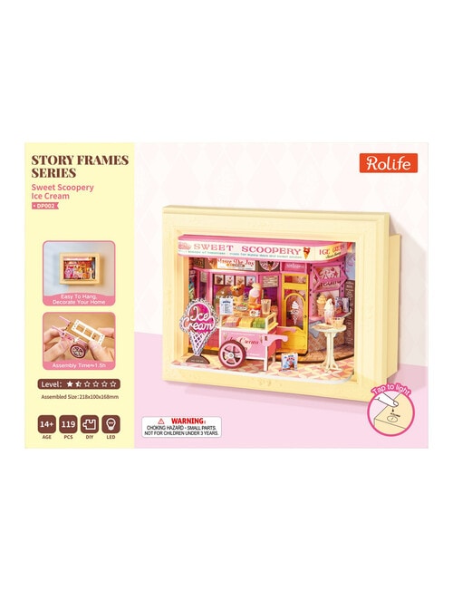 DIY Kits Rolife Sweet Scoopery Ice Cream, DP002 product photo View 04 L
