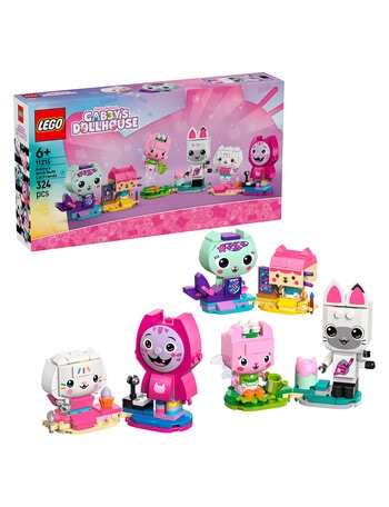 LEGO Gabbys Dollhouse Brick-Built Cat Friends, 11215 product photo