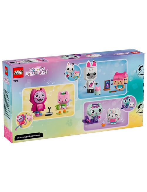 LEGO Gabbys Dollhouse Brick-Built Cat Friends, 11215 product photo View 06 L