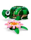 LEGO Creator 3-in-1 Turtle with a Water Lily, 31377 product photo View 03 S