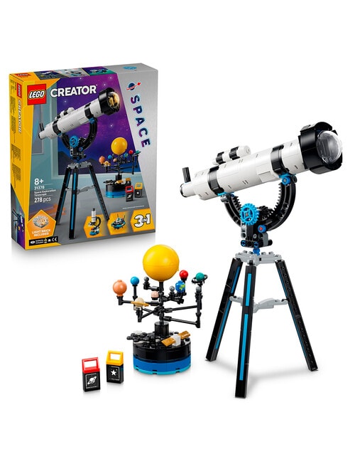 LEGO Creator 3-in-1 Space Exploration Telescope, 31378 product photo