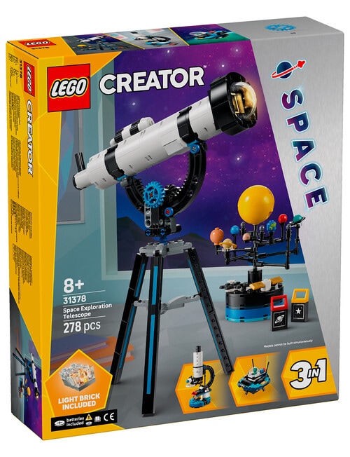 LEGO Creator 3-in-1 Space Exploration Telescope, 31378 product photo View 07 L