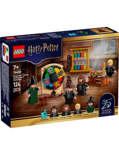 LEGO Harry Potter Hogwarts: Sorting Hat Ceremony, 76460 product photo View 02 L
