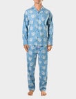 Mitch Dowd Cotton Flannel PJ Set, Cuppa Joe product photo