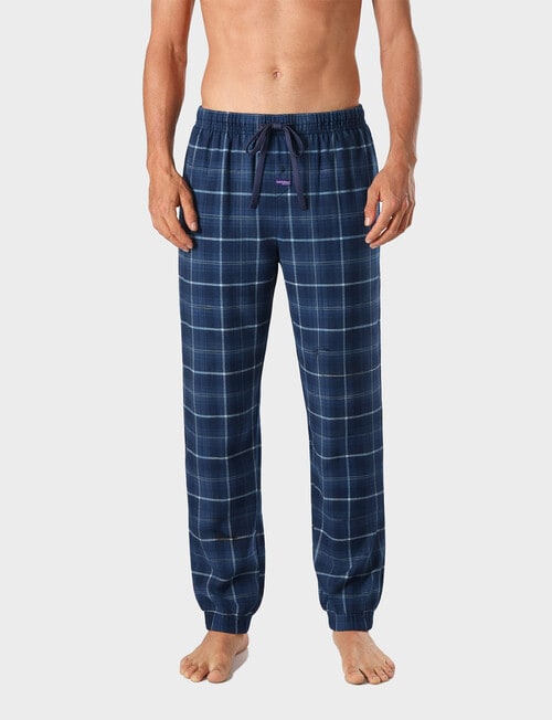 Mitch Dowd Base Check Flannel Sleep Pant, Navy product photo