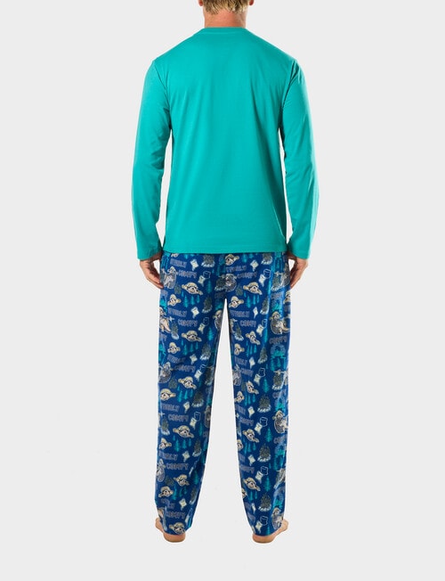 Mitch Dowd Mido Long Sleeve Pant Set, Otter product photo View 02 L