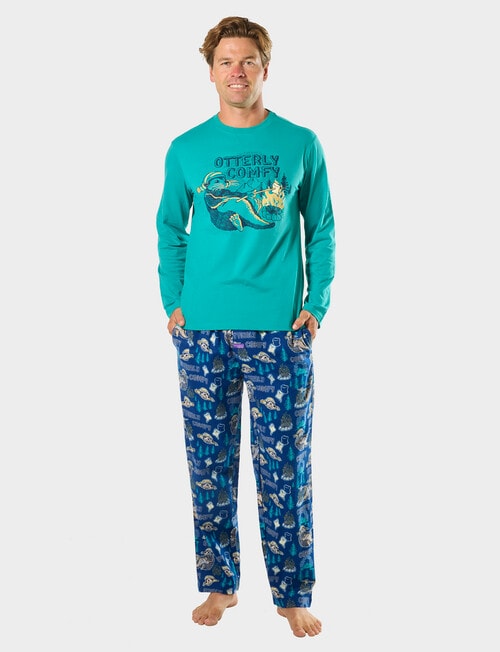 Mitch Dowd Mido Long Sleeve Pant Set, Otter product photo View 04 L