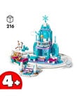LEGO Disney Princess Elsa's Ice Castle & Snow Ride Adventure, 43281 product photo View 02 S