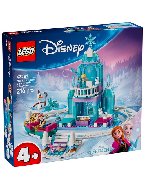 LEGO Disney Princess Elsa's Ice Castle & Snow Ride Adventure, 43281 product photo View 13 L
