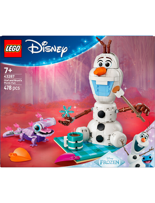 LEGO Disney Princess Olaf and Bruni's Picnic Fun, 43287 product photo View 14 L