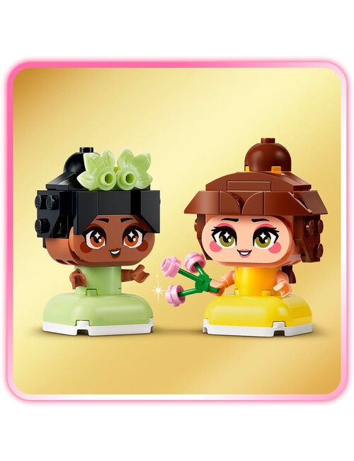 LEGO Disney Princess Mini Belle & Tiana with Castle, 43291 product photo View 04 L