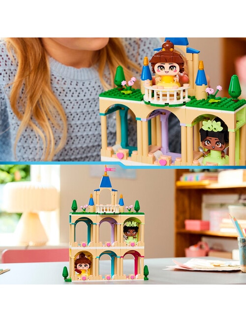 LEGO Disney Princess Mini Belle & Tiana with Castle, 43291 product photo View 10 L