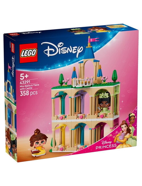 LEGO Disney Princess Mini Belle & Tiana with Castle, 43291 product photo View 12 L