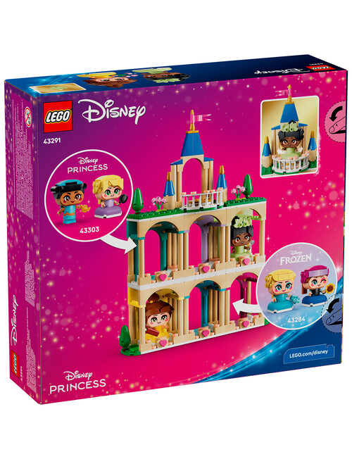 LEGO Disney Princess Mini Belle & Tiana with Castle, 43291 product photo View 15 L