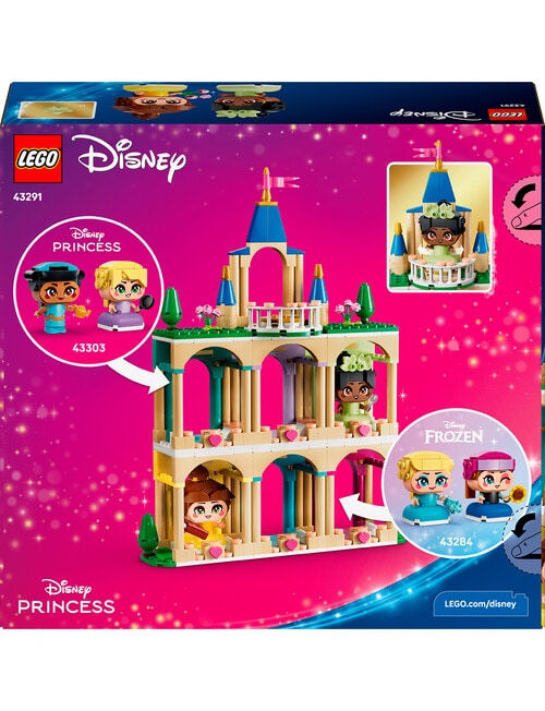 LEGO Disney Princess Mini Belle & Tiana with Castle, 43291 product photo View 16 L