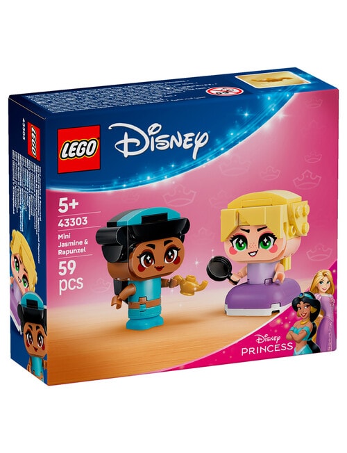 LEGO Disney Princess Mini Jasmine & Rapunzel, 43303 product photo View 10 L