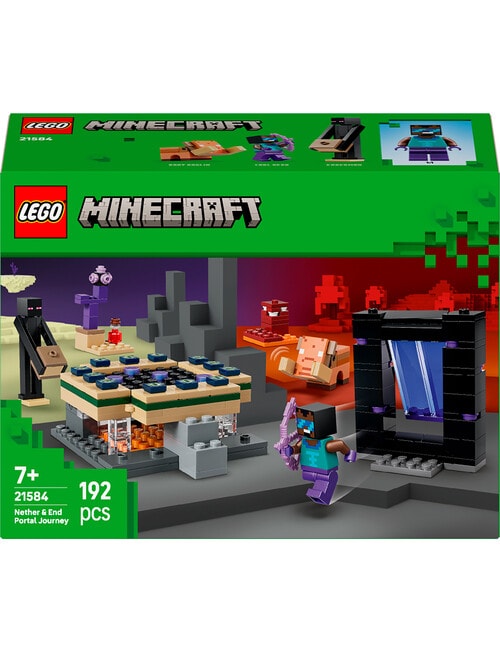LEGO Minecraft Nether & End Portal Journey, 21584 product photo View 03 L